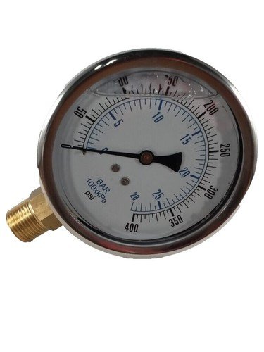 Aalborg 702.03.100 Differential Pressure Gauge with Alarm Contact 0–10 Bar  Kontek Marine