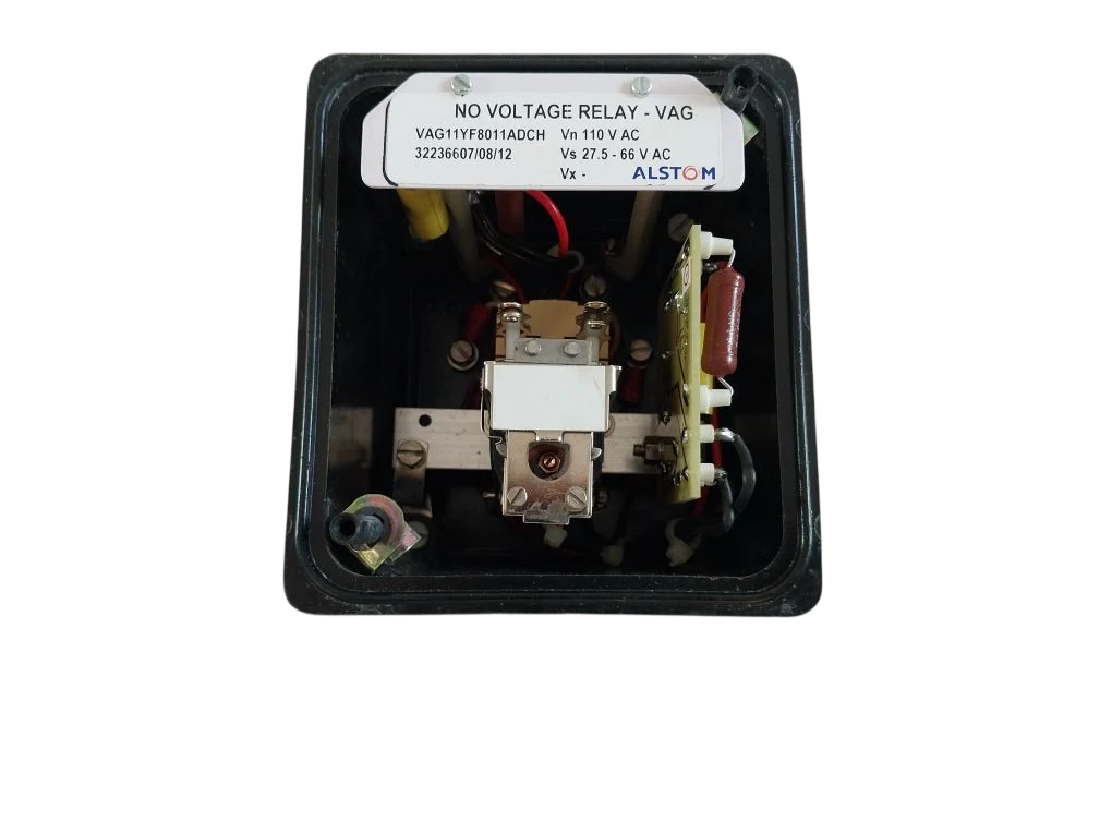 Alstom VAG11Yf8011Adch No Voltage Relay 110V AC kontek-marine