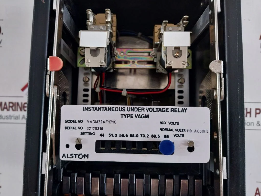 Alstom VAGM22Af171G Instantaneous Under Voltage Protection Relay kontek-marine