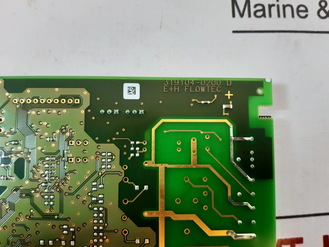 E+H Flowtec 319104-0200 D Board Module Card kontek-marine