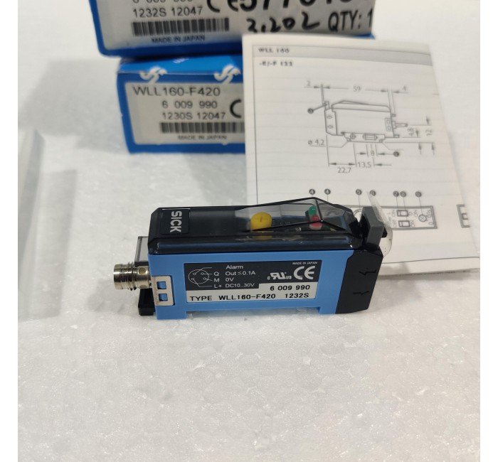 SICK WLL160-F420 Fiber Amplifier kontek-marine
