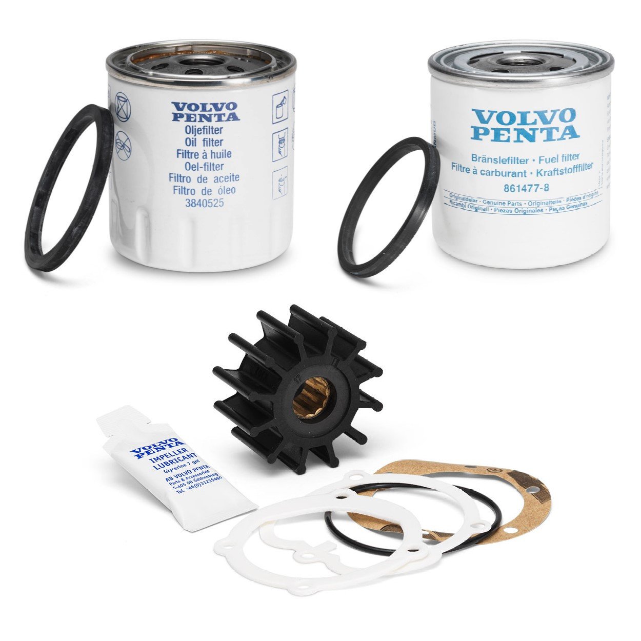Volvo Penta Service Kit 21189426 for D2-50, D2-55, D2-60, D2-75 Series  Kontek Marine